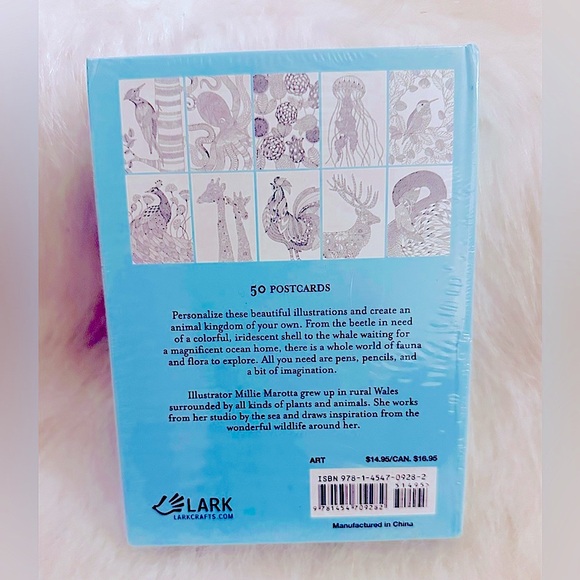 MILLIE MAROTTA’S ANIMAL KINGDOM 50 POSTCARDS - Picture 2 of 2